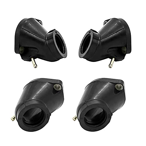 KEENSON 4 unids Motocicleta Carburador de carburador Manifold Boot Joint Carbo para Yamaha Royal Star XVZ1300 XVZ 1300 / Tour Classic 1996-2001