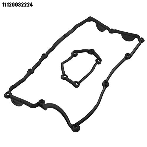 Kit de juntas de la tapa de la válvula del motor, Tapa de la válvula Arandela de sellado para B-M-W E46 E81 E82 E90 E91, 11120032224