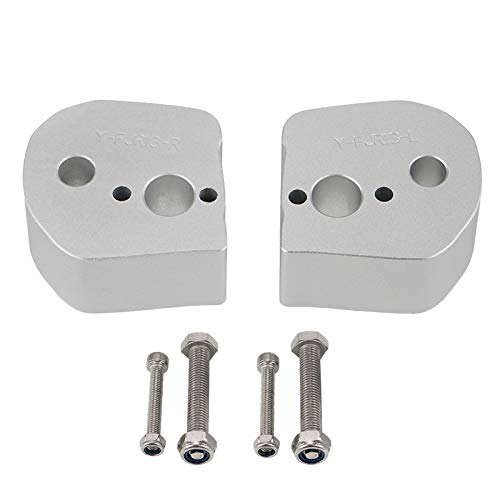 KKOYYRZ Accesorios DE MOTORICIAS DE MOTORÍA DE MANDARIO/Ajuste para Yamaha FJR1300 FJR 1300 2006-2019 (Color : Silver)