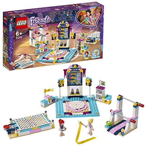 LEGO Friends - Exhibición de Gimnasia de Stephanie Nuevo set de construcción de Gimnasio de Juguete con Pistas para Practicar Varios Deportes (41372)