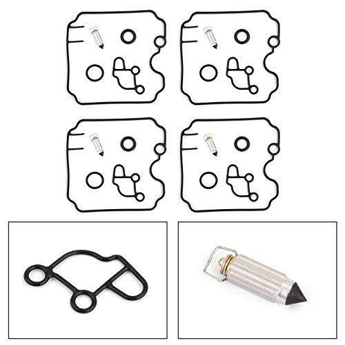 Mad Hornets Kit de reparación de carburador 4 juegos para Yam-aha FZR 600 FZR-600 Carb 1989-1999