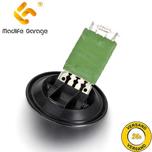 Madlife Garage 6Q0959263 - Resistencia para ventilador A2 8Z0 Cordoba Ibiza III IV V Fabia I 6Y2 6Y5 Fabia II Roomster 5J Polo 6R 9N