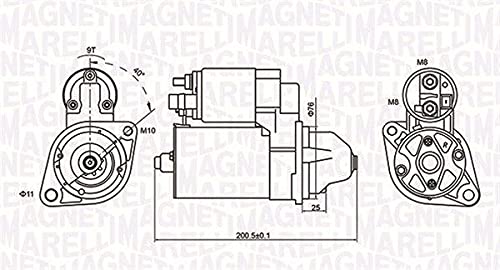 Magneti Marelli 063721412010 Motor de arranque eQual