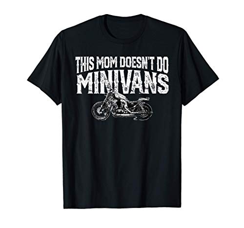 Mamá motera I Monovolumen I Motocicleta Camiseta