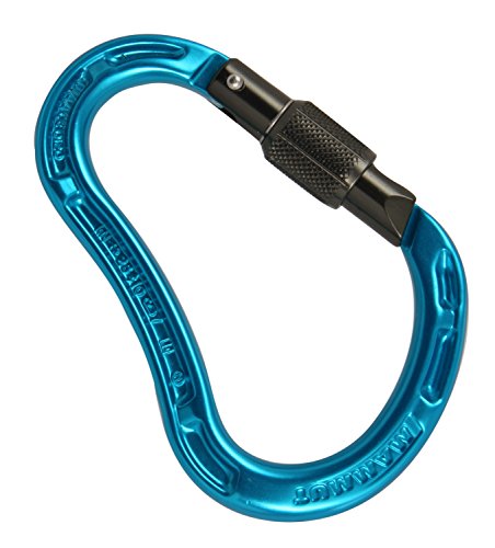 Mammut Bionic Mythos - Mosquetón de Escalada con Seguro, Color Azul, Talla One Size