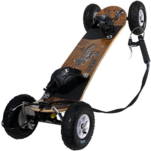 MBS Comp 95X Mountainboard, 46, Wood Grain Brown by MBS