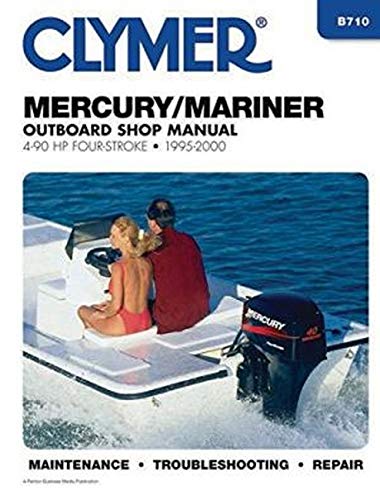 Mercury/Mariner 4-90Hp Carburetted 4-Stroke 95-06: 4-90 HP Carbureted Four-Stoke 1995-2006 (Clymer Manuals)