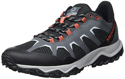 Merrell Fiery GTX, Zapatillas para Caminar Hombre, Negro (Castle Rock), 42 EU