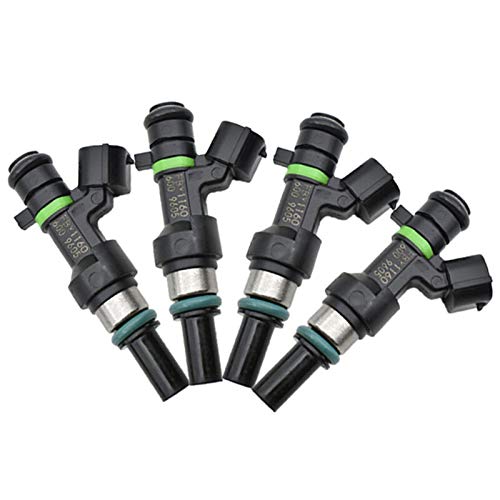 MMGANG® 4pcs / Lote Nuevo Ajuste Original para Nissan Versa Tiida Marzo III (K12) HR16DE 1.6L Injector de Combustible OEM 16600ED000 16600-ED000 FBY1160