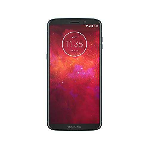 Moto Z3 Play – Desbloqueado – 32 GB – Deep Indigo (US Garantía) – Verizon, AT&T, T-Mobile, Sprint