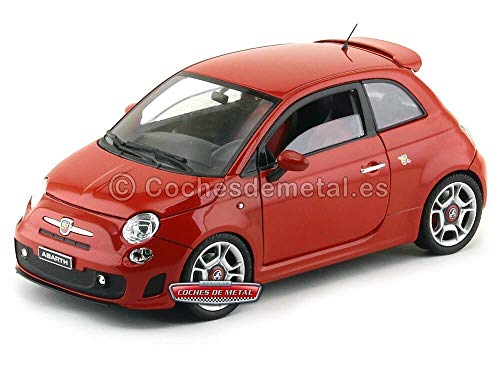 Motor Max 2011 Fiat Abarth Rojo 1:18 79168