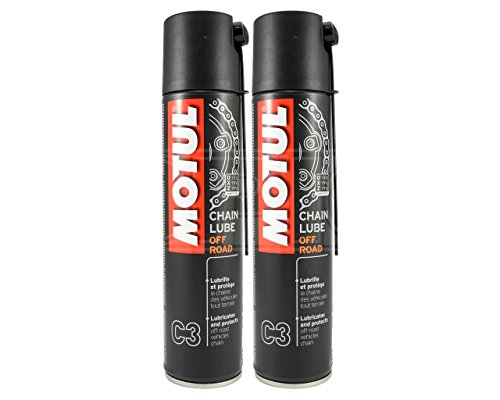 Motul Lubricante de cadena para motocicleta C3-2 x 400 ml en aerosol