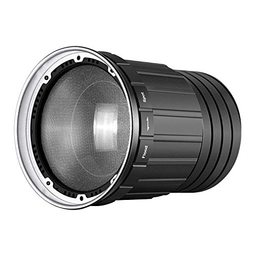 Neewer Fresnel 2X Montura Lente para Neewer SL60W SLB60W HY-1000Li SL-150W SL-200W Luz LED y Otras Luces Continuas Montaje Bowens