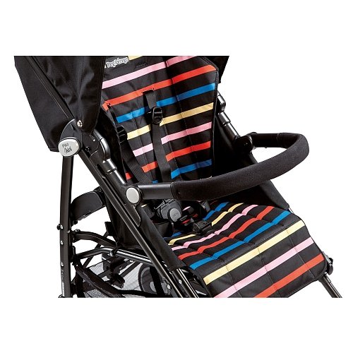 Peg-Pérego Pliko Mini - Barra frontal para silla de paseo, color negro
