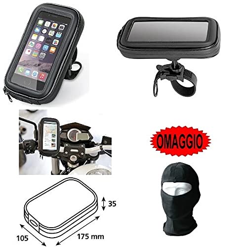 Porta móvil smartphone teléfono funda de manillar 90423 lampa bicicleta moto para Sherco Enduro 5.1 I 2008 – 2009