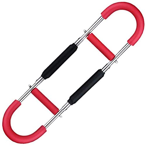 Power Twister antebrazo ejercitador pecho expansor, Power Twister Spring b'ar, brazo multifunción Fitness Equipo, U-Shape'd tubo de acero para uso en el hogar JoinBuy.R