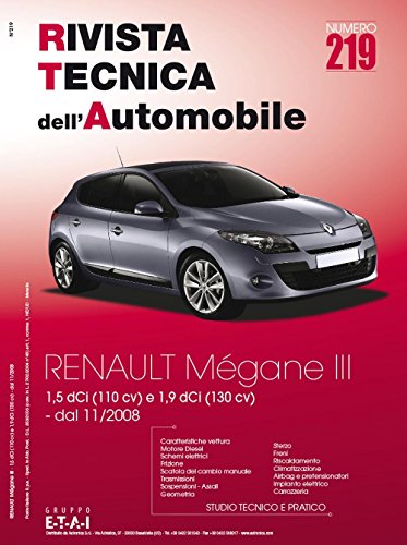 Renault Megane III 1.5dCi dal 11/2008 (Rivista tecnica dell'automobile)