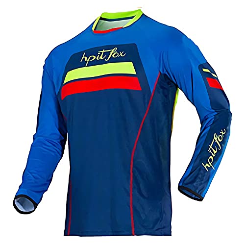 RngCarSticker Camiseta Mountainbike Jersey, Mountainbike-Trikot,Motocicleta Equipo de Bicicleta de montaña Jersey de Descenso MX Camiseta de Locomotora de Bicicleta Camiseta de Bicicleta traviesa 2XL