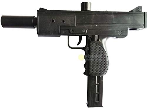 Royal Air Sport Airsoft Mini Uzi -Pistola para Airsoft,con Muelle,de Recarga Manual (0,3 Joule)