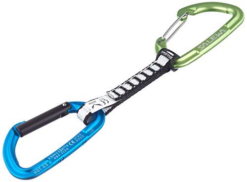 Salewa EXPR Set DYN Hot G3 STR/Wire Carabiner, Unisex-Adult, Blue, Uni