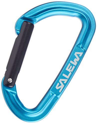 Salewa Hot G3 Straight Carabiner, Unisex-Adult, Blue, Uni