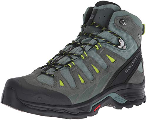 Salomon Quest Prime GTX, Zapatillas de Senderismo Hombre, Verde (Balsam Green/Tropical Green/Beach Glass), 40 EU