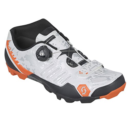 SCOTT 242142, Zapatillas MTB SHR-ALP RS Blanco/Plata, Unisex, Plateado, 47 EU