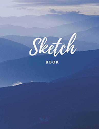 Sketch Book: Large Blank Notebook for Drawing, Doodling, Sketching or Writing; Sketching Paper for Adults, Teens and Kids; This Sketch Pad Journal is ... Artists of All Ages! Colorful Mountain Design