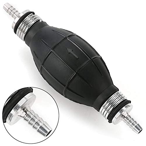 Spurtar Bombas de Combustible de Mano con Bomba de Transferencia, Mano Bomba de Cebado Accesorio Para Diesel Marino(8mm)