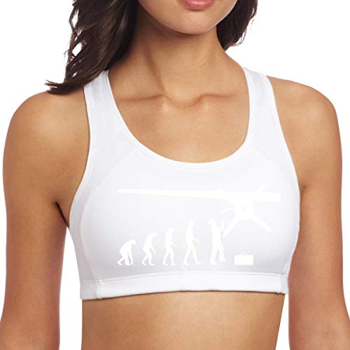 Sujetadores Deportivos para Mujer,mecánico de Motor turbohélice,Camisetas para Correr de Entrenamiento físico,Camiseta sin Mangas de Yoga M