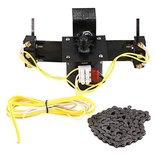 SunshineFace Sistema de Torneado de Huevos en Cadena Incubadora Automática Industrial de 220 V Accesorios Sistema de Motor de Torneado de Huevos con Cadena de 100 Cm