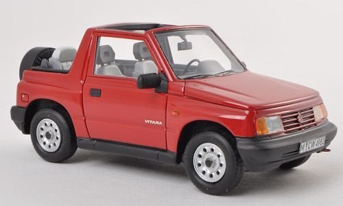 Suzuki Vitara 1.6 JLX Descapotable, rojo, 1995, Modelo de Auto, modello completo, Neo Limitado 300 1:43