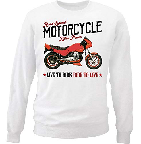 Teesandengines Moto Guzzi V50 Monza Sudadera Size Xxlarge