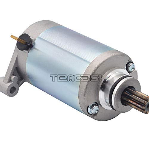 Tencasi Motor de Arranque Compatible con Hyosung 31100HG5100 GT250/R Carby & EFI, GV250 Carby & EFI, GV125/GV250 AQUILA, GT125R COMET, GV125C MIRAGE ALL YEARS