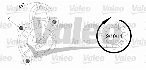 Valeo 433305 Arranque del Motor para Coches