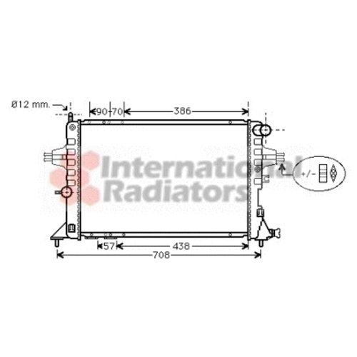 Van Wezel 37002252 Ventilador, refrigeración del motor