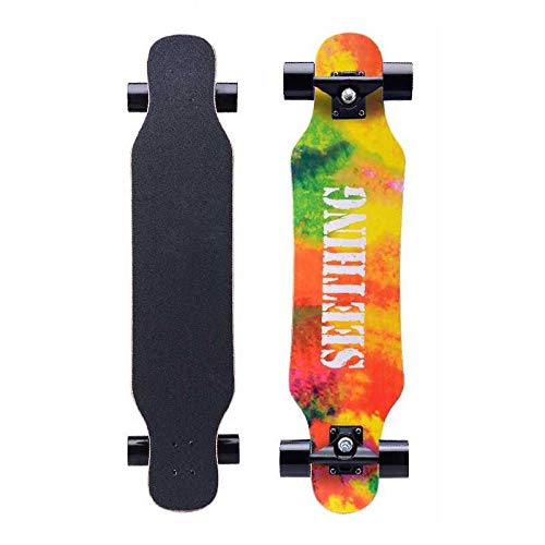 VByge Skateboard More Styles of Professional Four-Wheeled Monopatines Beginners Double Tilt Skateboard Young Adults Longboard Vistoso 80x20cm