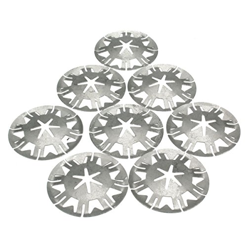 Viviance Arandelas De La Tuerca del Clip del Escudo Térmico del Extractor 10Pcs para VW Transporter T4 T5 Golf Lupo Polo