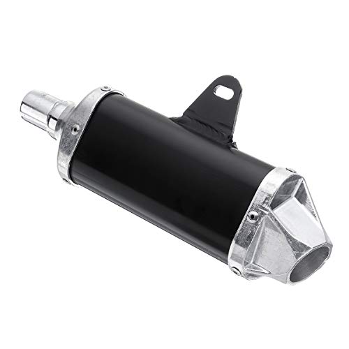 Viviance Tubo de silenciador de Escape de Motocicleta Universal de 28 mm 50cc 110cc 125cc 140cc 150cc Pit Dirt Bike