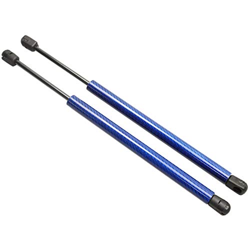 WYJW Varilla de Soporte de Coche para Fo Expedition Sport Utility 2007-2014 Capó Delantero Ho Soportes de elevación de Fibra de Carbono Shock Gas Stru Capó de capó de Coche (Color: Azul