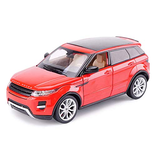 ZY Coche Modelo de Coche 1:24 Range Rover Aurora Simulación de aleación de fundición a presión Toy Collection Adornos Coche de Deportes de joyería 18x7x7CM LOLDF1