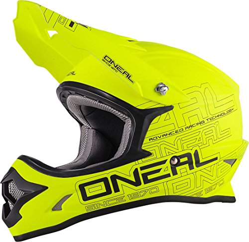 0623-032 - Oneal 3 Series Flat Motocross Helmet S Matt Hi-Viz