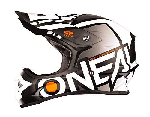 0623-635 - Oneal 3 Series Radium Motocross Helmet XL Matt Black White