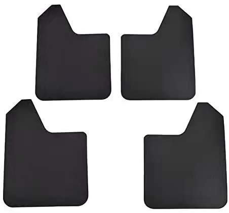 4 Pcs Negros Coche Faldón Guardabarros para Jeep Grand Cherokee ZJ WJ WK2 XJ KJ KK KL Liberty Compass, Delanteras Traseras Rueda Cubiertas Flaps Embellecedores Accesorios Carrocería