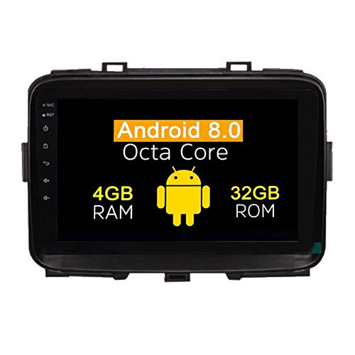 8 pulgadas Android 8.0 Octa Core 4GB RAM Radio estéreo del coche para Kia Carens Kia Rondo 2013 - con CD Reproductor de DVD Soporte navegación GPS AM FM RDS Bluetooth WIFI Entrada de cámara