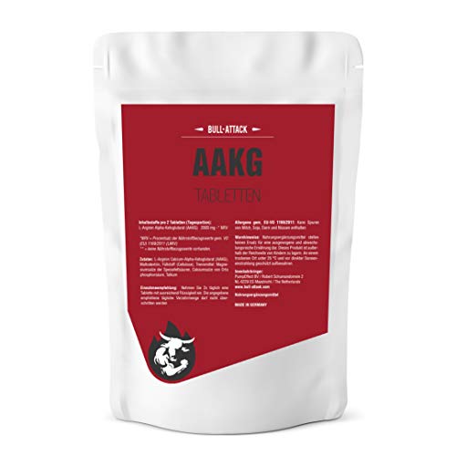 AAKG NOX-1500 | 500 tabletas de 500mg | Pack de almacenamiento | Alfa-Cetoglutarato de Arginina A-AKG puro | Nitro + Booster Pre-Workout | Para la construcción de músculos y el"efecto de bombeo"