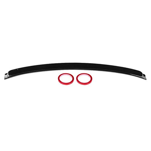 Accesorios Byolpmkk-Jiajia Car Auto Negro brillante ventana trasera spoiler de techo de coche pieza de montaje Ajuste for el BMW Serie 3 E90 M3 2006-2011 azotea del coche del alerón del ala