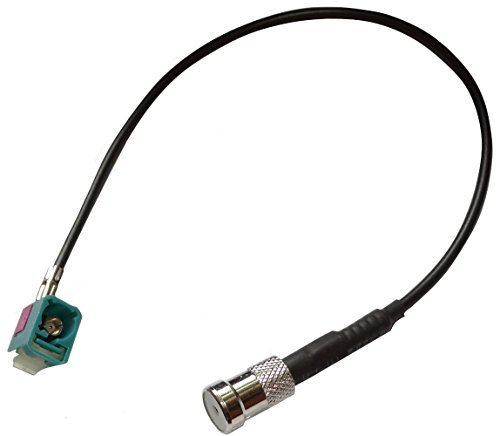 AERZETIX: Conector Adaptador Enchufe Antena FAKRA-ISO MFD2 RNS2 para Coche, vehiculos C11945