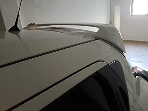 Alerón Trasero Ventana Trasera ala de Techo con imprimación de Color Spoiler Trasero para Nissan Juke Spoiler 2010-2015 Incoloro Negro Incoloro Incoloro Blanco