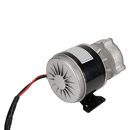 Alomejor Motor Eléctrico De Reducción De Engranajes con Piñón De 9 Dientes De CC 12v 250w para E-Bike Scooter